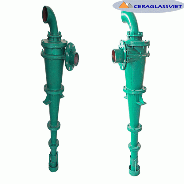 Hydrocyclone 350 Cyclone tuyển lọc cao lanh